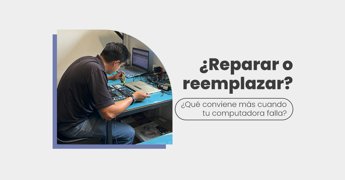 Reparar o reemplazar: ¿Qué conviene más cuando tu computadora falla?
